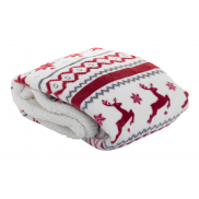 Koc świąteczny RPET