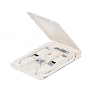 Zestaw kabli USB do ładowania - naturalny