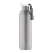 Butelka z aluminium z recyklingu - srebrny