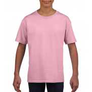 Dziecięcy T-shirt Softstyle - light pink