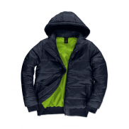 Kurtka Superhood - navy/neon green