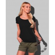 Damska koszulka Stretch-T - blue midnight