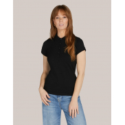 Damskie polo Signature Stretch Tagless - white