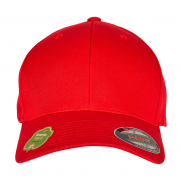 Czapka z bawełny organicznej - red