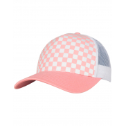 Czapka z daszkiem Checkerboard Retro Trucker - black/white