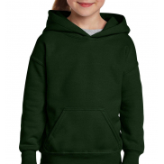 Bluza dziecięca z kapturem Heavy Blend - forest green