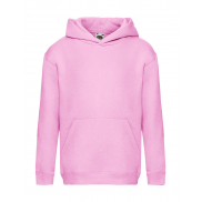 Bluza dziecięca z kapturem - light pink