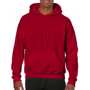 Bluza z kapturem Heavy Blend - cherry red