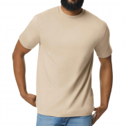 T-Shirt Męski Softstyle Midweight - sand