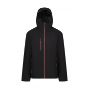 Kurtka wodoodporna Navigate - black/classic red