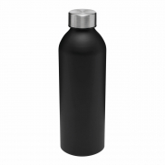 Aluminiowa butelka do picia JUMBO TRANSIT, czarny