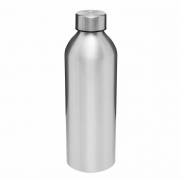 Aluminiowa butelka do picia JUMBO TRANSIT, srebro