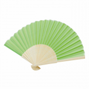 Składany wachlarz BAMBOO COOL, zielony
