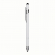 Aluminiowy długopis MERCHANT, biały