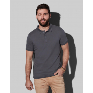 Męskie Stretch Polo - scarlet red