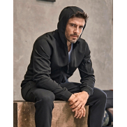 Bluza z kapturem na zamek Athletic - black