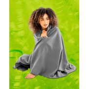 Polarowy koc z recyklingu