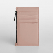 Etui na karty Matte PU - nude pink