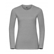 Damski podkoszulek HD z długim rękawem - silver marl