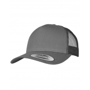 Czapka Trucker Retro 5-panelowa - chocolate chip/greyish brown