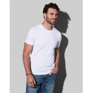 Stretch-T for men - white