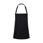 Krótki fartuch - black