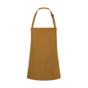 Krótki fartuch - mustard