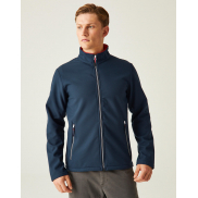 Kurtka Softshell Ascender 2-warstwowy - navy/classic red
