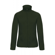 Damski mikropolar na zamek ID.501 - forest green
