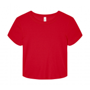 Koszulka damska Baby Tee - solid red blend