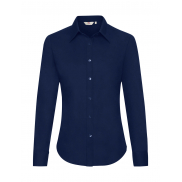 Bluzka Oxford z długimi rękawami - navy