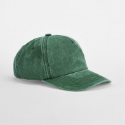Czapka z daszkiem Relaxed 5 Panel Vintage - vintage bottle green