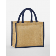 Torba jutowa - natural/navy