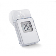 Termometr okienny TEPLI biały