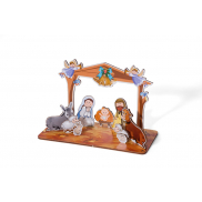 Dekoracja świąteczna BETLEJEM wielobarwny