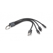 Kabel USB 3 w 1 TAUS czarny