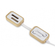 Słuchawki bezprzewodowe BAHO beżowy (naturalny)