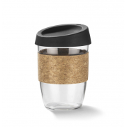 Kubek szklany SKLO 380 ml czarny