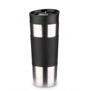 Kubek termiczny RONDE 425 ml czarny