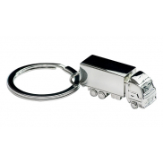 Brelok TIR 3D srebrny