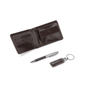 Zestaw upominkowy MARCUS brązowy