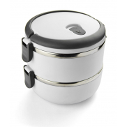 Pojemnik TOGO 700 ml + 700 ml biały