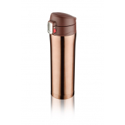 Kubek termiczny LOCK 440 ml brązowy