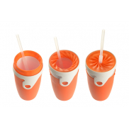 Kubek LENS 350 ml pomarańczowy