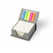 Zestaw karteczek BLOC popielaty (szary)