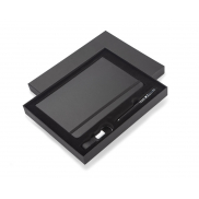 Zestaw notes z długopisem i brelokiem PROBIZ czarny