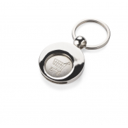 Brelok 2 w 1 SHOPER srebrny