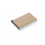 Etui na karty RENE beżowy (naturalny)