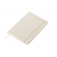 Notes z recyklingowanej bawełny BIVELLO A5 beżowy (naturalny)