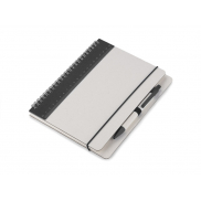 Notes z linjką i długopisem REGALI czarny